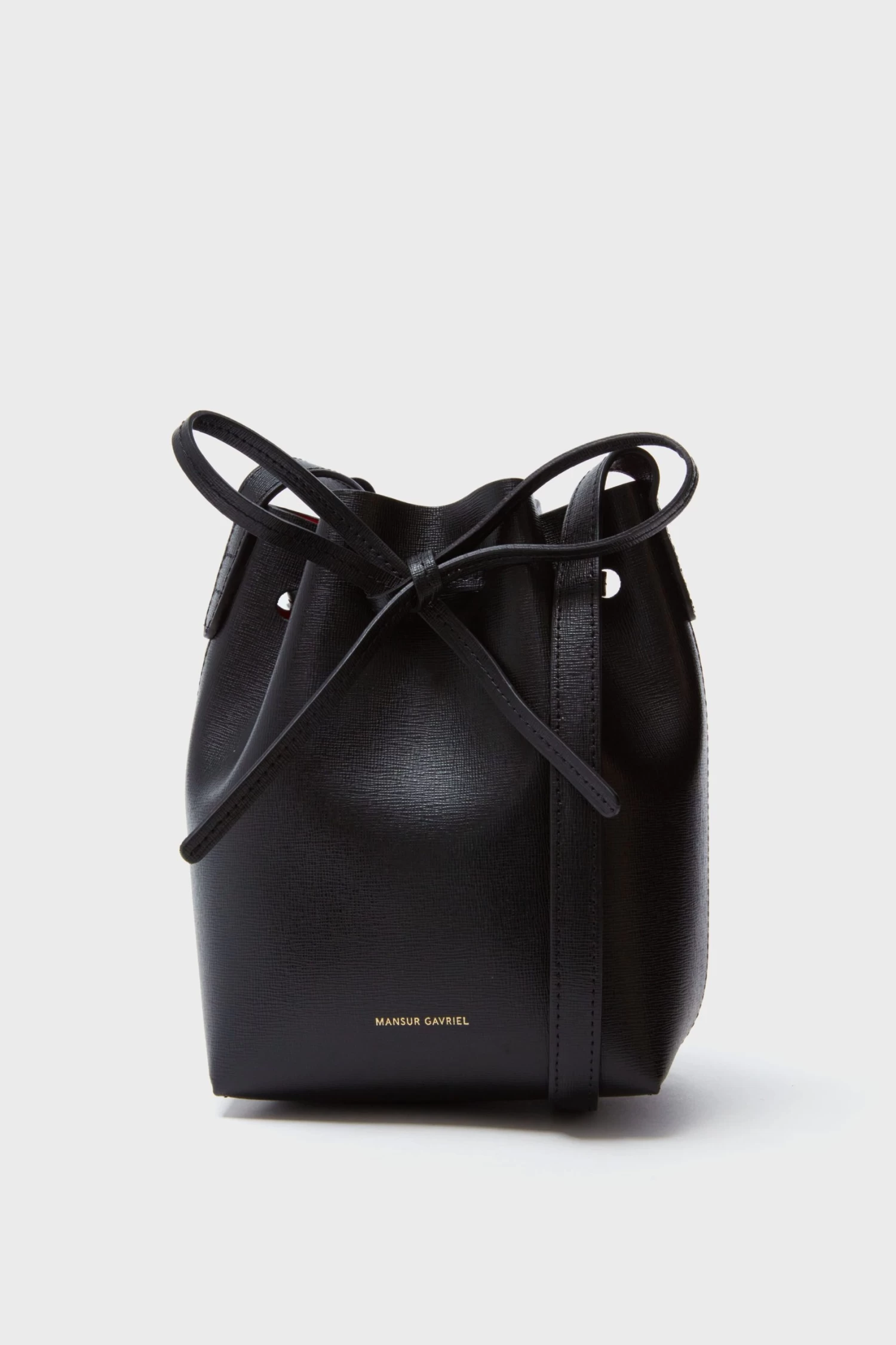 Mansur Gavriel Black Flamma Mini Mini Bucket 1 Mansur Gavriel Black Flamma Mini Mini Bucket