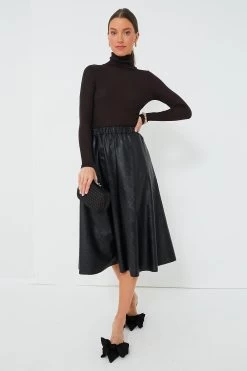 Black Vilma Vegan Leather Embossed Skirt -Vogue Vista Clothing 09pMavVHuAIhjQ2or3h5aAfxzrbnQGdc 1
