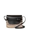 Black Melange Crossbody