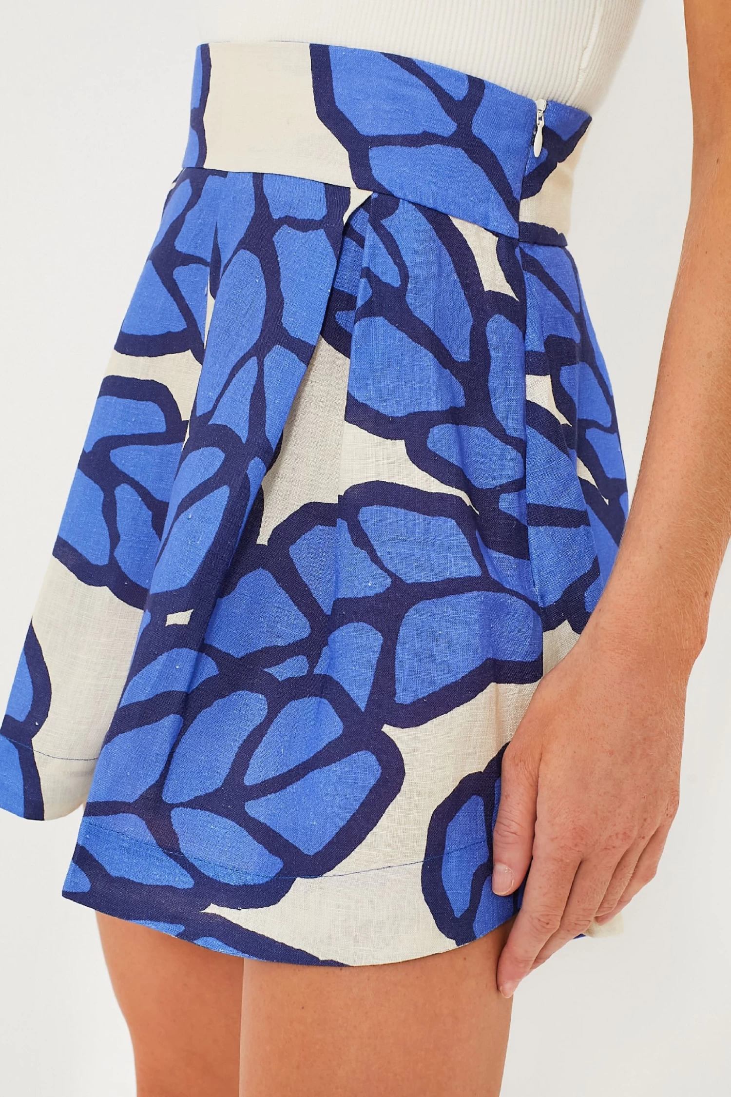 Matuna Blue Canario Shorts 5 Matuna Blue Canario Shorts - Image 5