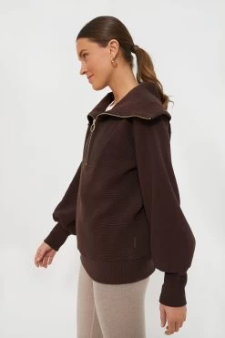 Varley Coffee Bean Vine Half Zip -Vogue Vista Clothing 1iaHEzUo6id9RQBva9IrIbMCZkzvaySt 1