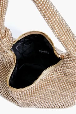 Gold Franka Ball Mesh Shoulder Bag -Vogue Vista Clothing 1o7rXAdE3alyWaU8equJesET30k5f6dG 1