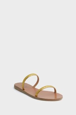 Gold Echinda Sandals