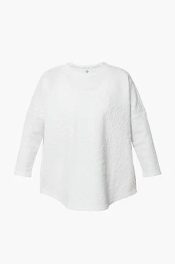 White Fleur Ally Swing Sweatshirt -Vogue Vista Clothing 4ZZw2SMwTL8cV3UHsaijmXVtcrzMGLJ5 1