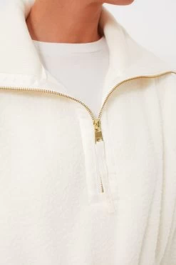 Varley Egret Parnel Half Zip Fleece -Vogue Vista Clothing 58W0mStBmaGrVH881LH4Kp7v7qz1mA3w 1