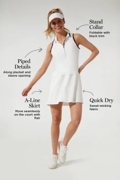 White And Black Sterling Tennis Dress -Vogue Vista Clothing 5KpxKG8MgQesEAnsCFqmdn2ZvaBCEVxn 1
