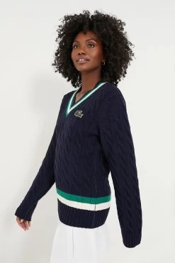Marine Classic Cable Knit Tennis Sweater -Vogue Vista Clothing 5LvoQXVzTUCYBTsib00siLnnsjdCrE96 1