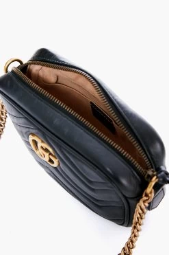 Gucci Black Mini Marmont Crossbody -Vogue Vista Clothing 5QABVLasxqVjG0zfXtzO2FF7jRrv7o83 1