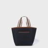 Black Nylon Tote Bag