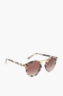 Matte Oyster 24K St Louis Sunglasses -Vogue Vista Clothing 6qFMuxPpqPkEXC7nL2P3YTinqtb5ZDVV 1