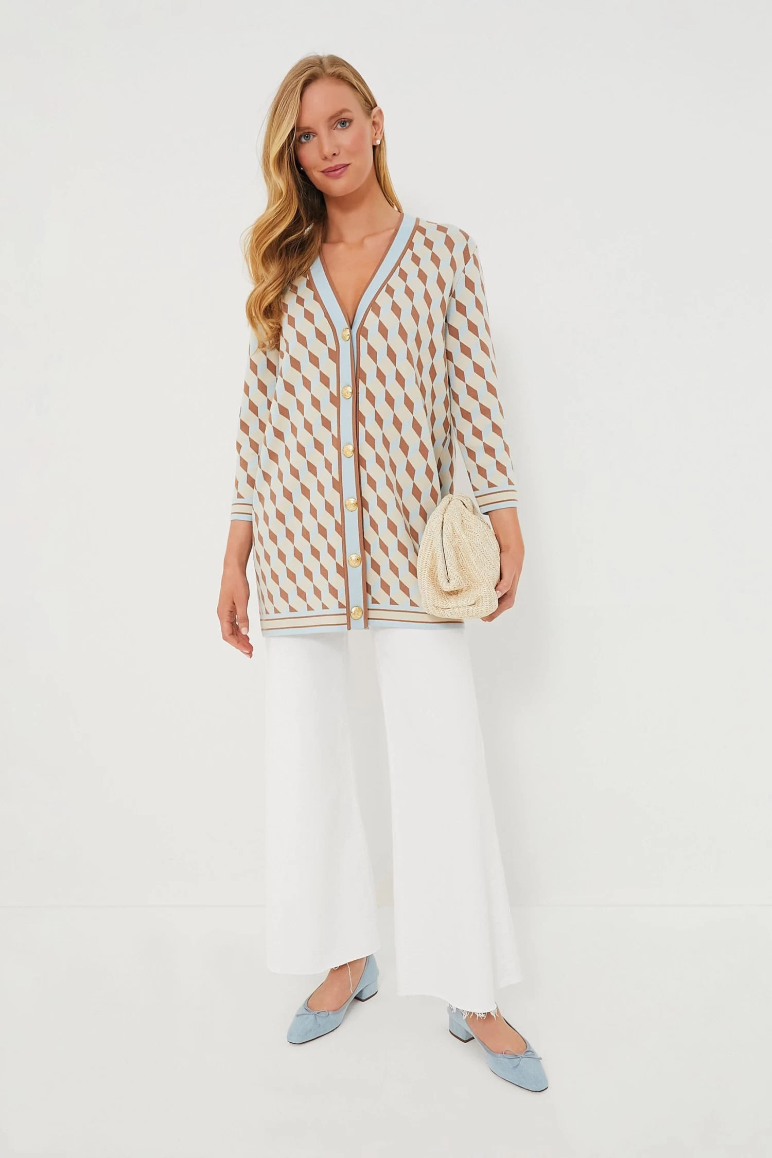 Veronica Beard Vista Blue Cecile Heels 6 Veronica Beard Vista Blue Cecile Heels - Image 6