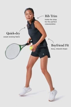 Black Sasha Tank -Vogue Vista Clothing 73B6uWCappQ1DlpN0VDYLEPZDsw41GyZ 1