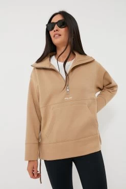 Long Sleeve Wool Blend Double Knit Half Zip Tunic Pullover -Vogue Vista Clothing 7AZYLWAIUgHd7nSa8RClgJMJtI6KtdMd 1