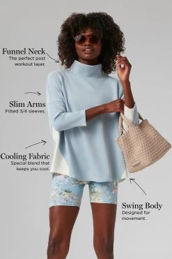 Breezy Blue Ally Swing Sweatshirt -Vogue Vista Clothing 7CSTv2s4XxAWIxoBVR6fQAFOeUBCp3kz 1