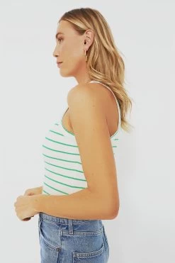 MOTHER High Road Stripe The Chin Ups Bodysuit -Vogue Vista Clothing 7FEawogS8Kwi9oXRsDhKUfOfPukZT2zB 1