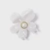 Mother Of Pearl Lily Claw Clip