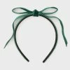 Pine Bardot Ribbon Slim Headband