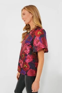 Camellia Jacquard Lyla Blouse -Vogue Vista Clothing 9TqqVkrKMWgA227vbSeoOAXxvOCsF0j8 1