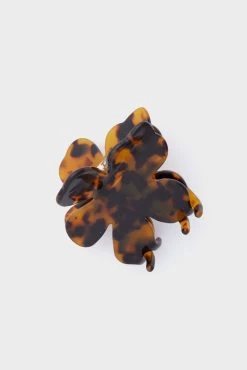 Tortoise Lily Claw Clip