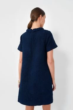 Navy Tweed Jackie Dress -Vogue Vista Clothing APVq13FKHBNIrf24inwmRK9XneohJ0Xe 1