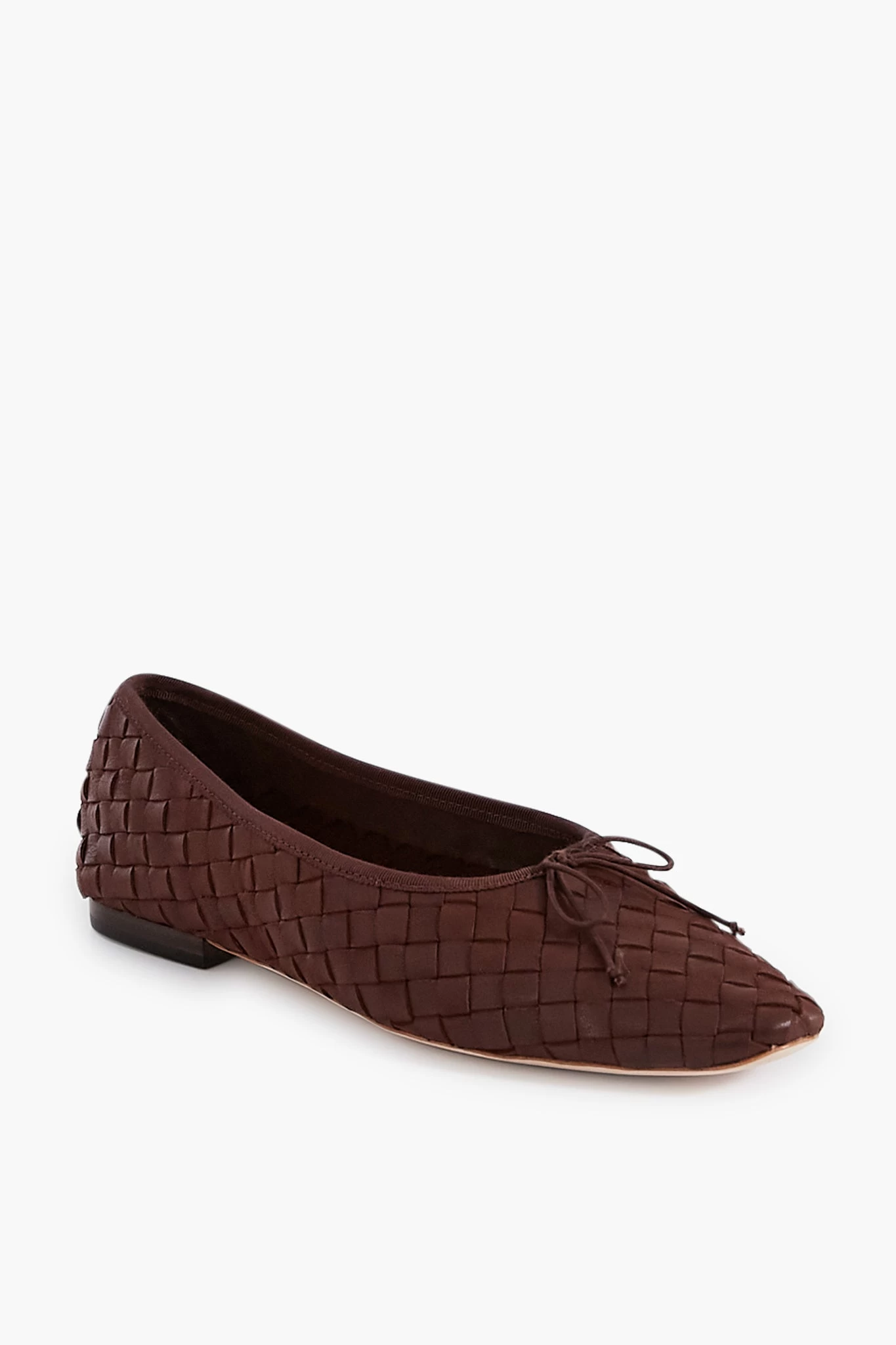 Loeffler Randall Chocolate Woven Leather Landry Flats 1 Loeffler Randall Chocolate Woven Leather Landry Flats