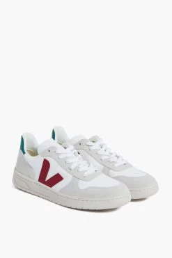 Veja White Marsala Brittany V-10 Sneakers 6 Veja White Marsala Brittany V-10 Sneakers -Vogue Vista Clothing B4uWLxdutEw1F7KD2B3nvZoFlV50OGEK 1