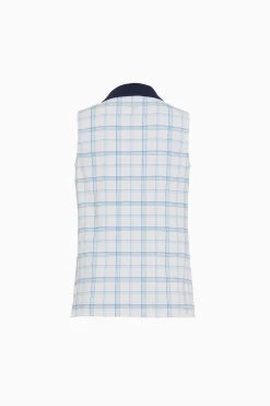 Provincial Plaid Sleeveless Caroline Polo -Vogue Vista Clothing Bh6fRZpXUYxL1etJAr2G4kacBVQkJjNx 1