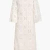 Zimmermann Ivory Junie Lace Midi Dress