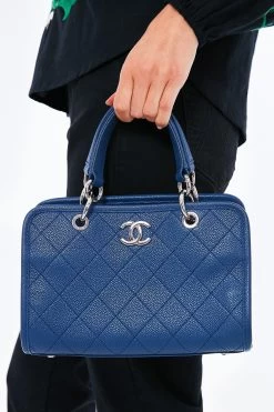 CHANEL Blue Caviar Stitched Shopping Tote -Vogue Vista Clothing CIyhx3IVdxYv4760KDWpzNWj7IlKvb9p 1