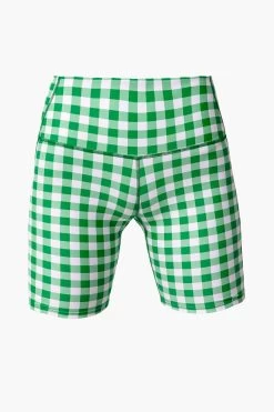 Green Trellis Gingham 6 Inch Ava Bike Short -Vogue Vista Clothing CiFHKXu2jXzwLpYMYfUEPZpXbduOyUJR 1