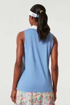 Boogie Down Blue Sleeveless Caroline Polo -Vogue Vista Clothing CxlgeIqg0L6dGIiyJsoTG4985FudFzgb 1