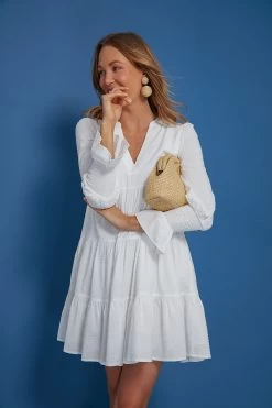 White Swiss Dot Kenzo Dress -Vogue Vista Clothing DFZefQ9NXTWM6ivbtKsi2VjRoG6Qlgh6 1