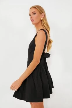Black Savvas Mini Dress -Vogue Vista Clothing DKNjtJPWwdFZ0KoMBAnEftaW5RBdA9VO 1
