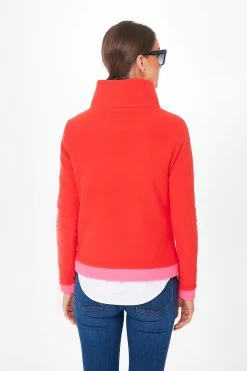 Poppy Red And Neon Pink Colorblock Park Slope -Vogue Vista Clothing Db5HyQ4DaOI6Sm7tHtt1uYxu6jw0gaJO 1
