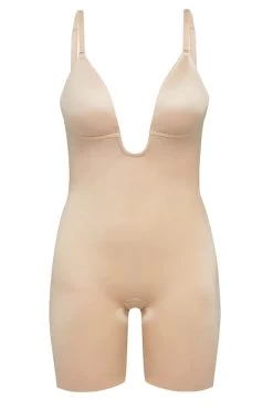 Spanx Champagne Beige Suit Your Fancy Low Back