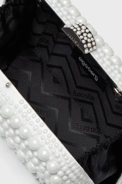 White Ari Hotfix Clutch -Vogue Vista Clothing ED291SUq1KCDzWwASrmG5O0v5H7SPF2h 1