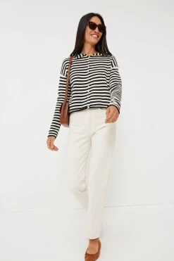 Navy Ivory Stripe Taylor Cardigan -Vogue Vista Clothing EKQTRe288AY7CVqDq9n8XrCVtgaRmP0q 1