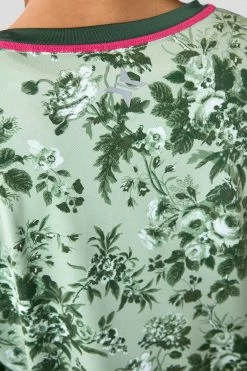 Green Bouquet Long Sleeve Ryan Boyfriend Tee -Vogue Vista Clothing EKufNIrSm4hbMcCjKeG6rGiDqEtKzEBS 1