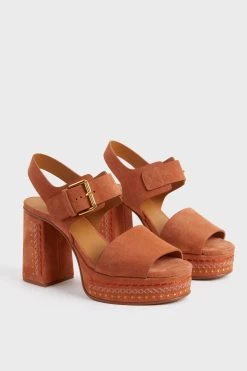 See By Chloé Medium Orange Pheebe Heels -Vogue Vista Clothing EN2TtLja3UHdGrjGFFy3u4ZrD8rWax7c 1