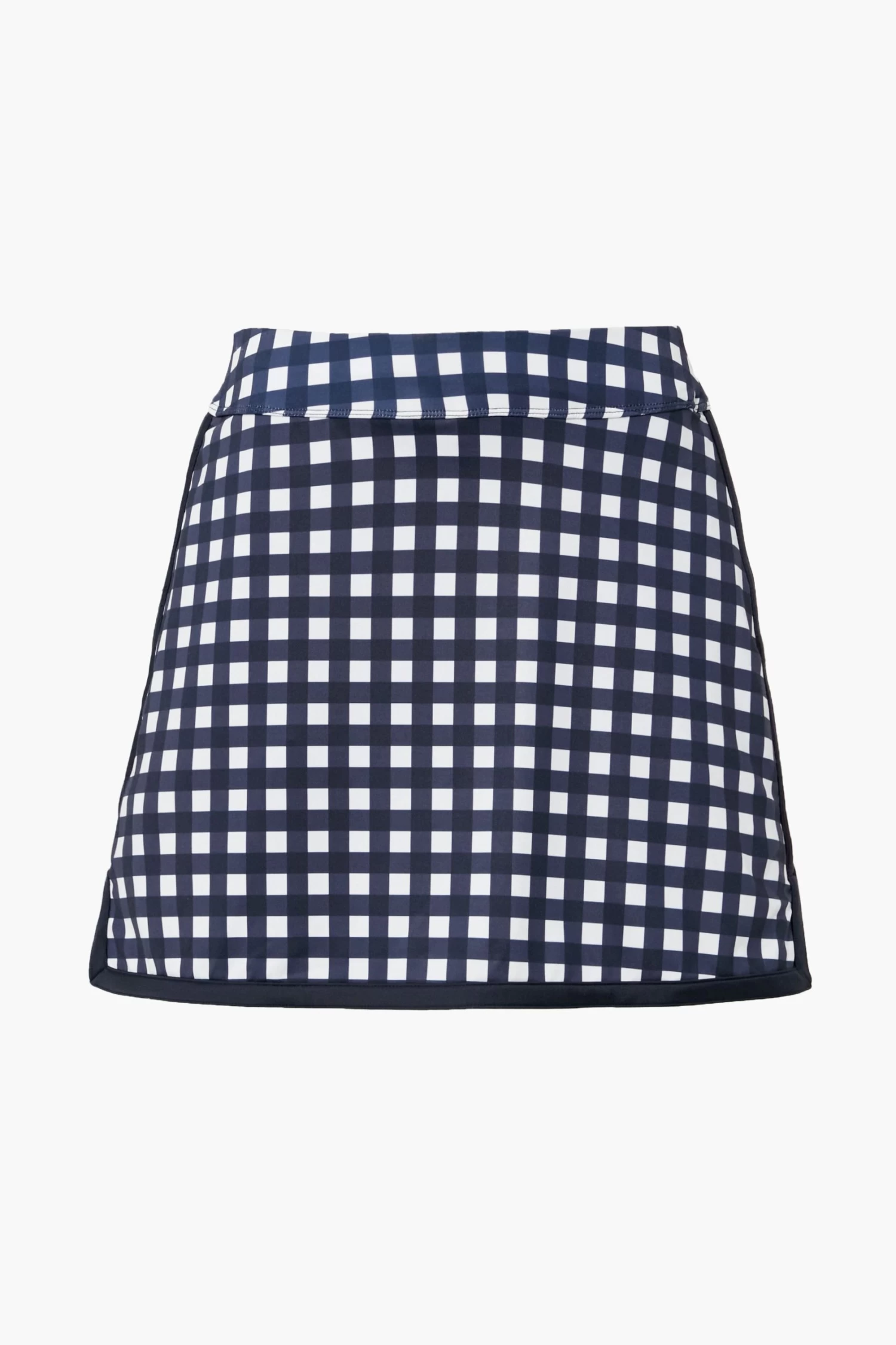 Navy Trellis Gingham 16 Inch Karrie Golf Skirt 8 Navy Trellis Gingham 16 Inch Karrie Golf Skirt - Image 8
