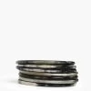 Natural Horn Bangle Set