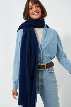 Exclusive Navy Cashmere Travel Wrap -Vogue Vista Clothing Fi0DXz3kpggRnw5ZNA0VpAWIaYBwnk8W 1