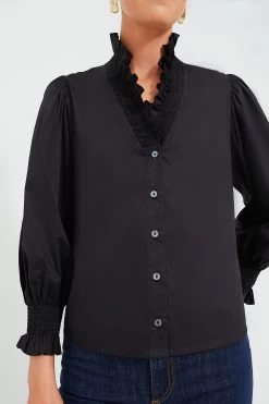 Black Bonnie Shirt -Vogue Vista Clothing FloBMD2CDtqQRzW27qvBcTLwbc8StYvX 1