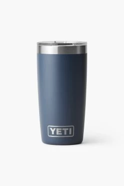 Yeti Navy Rambler 10 Oz Tumbler W/MS Lid