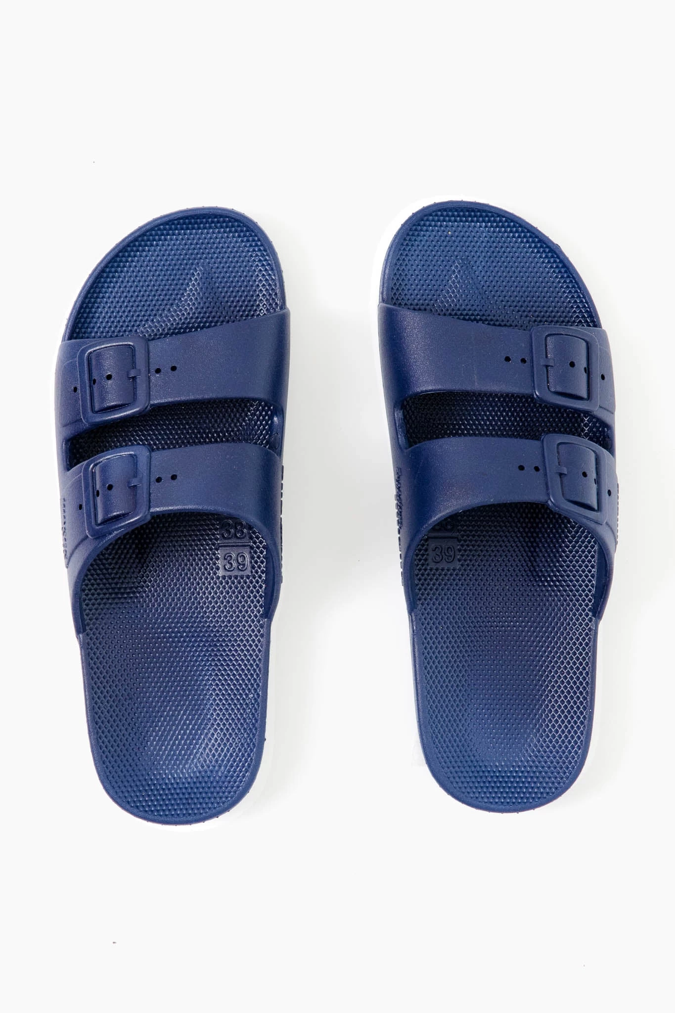 Freedom Moses Navy Moses Sandals 3 Freedom Moses Navy Moses Sandals - Image 3