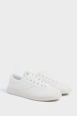 Tretorn Women's White Nylite Canvas Sneakers -Vogue Vista Clothing Gra0rA8tR1Lg3A0jNBoTvec4uroEdGOF 1