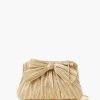 Loeffler Randall Gold Rayne Pleated Frame Clutch
