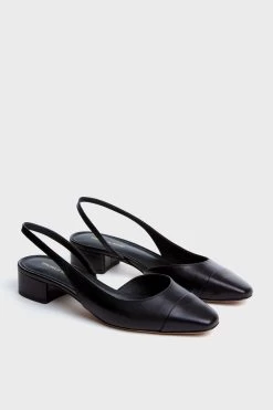 Veronica Beard Black Cecile Sling Back Flats -Vogue Vista Clothing H9RcG9ene3y5hhVRWIJDD3jDL75UhYsR 1