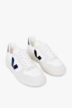 Veja White Nautico V-10 Sneakers -Vogue Vista Clothing HEhYCO258CMWsy1tFhjHdxpdHmDeViYb 1