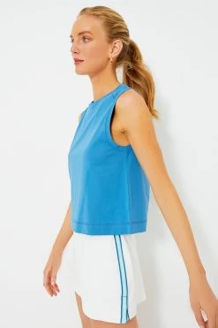 Blue Cotton Sasha Tank -Vogue Vista Clothing HhXmjlLdHM5y8SgmB00gL1j2E4AH4d4p 1